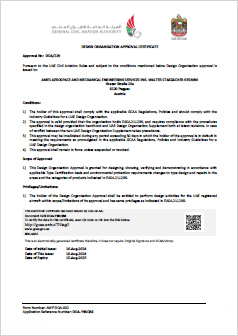 GCAA Approval, United Arab Emirates